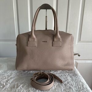 Furla 2way Tan Leather Satchel